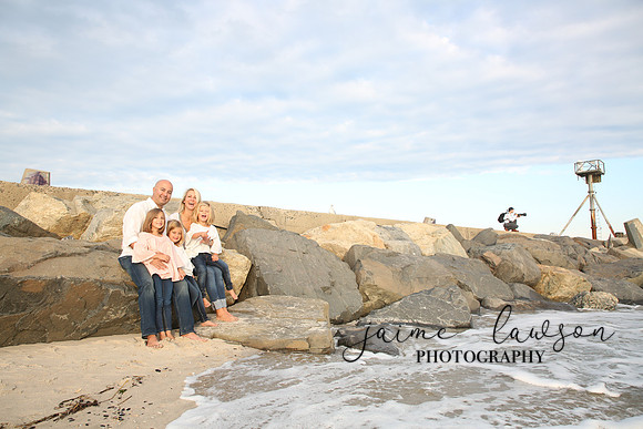 2019 Fall Family Beach Session - Fattell