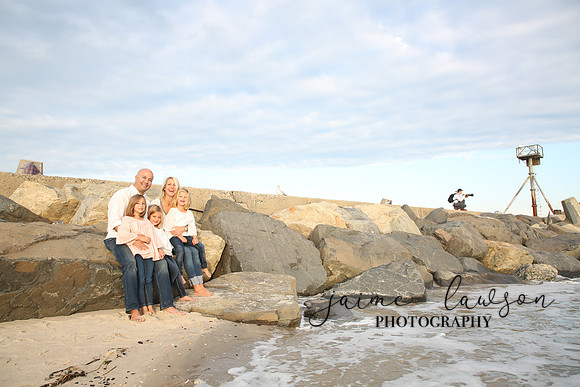 2019 Fall Family Beach Session - Fattell