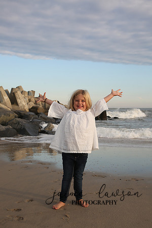 2019 Fall Family Beach Session - Fattell