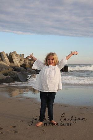 2019 Fall Family Beach Session - Fattell