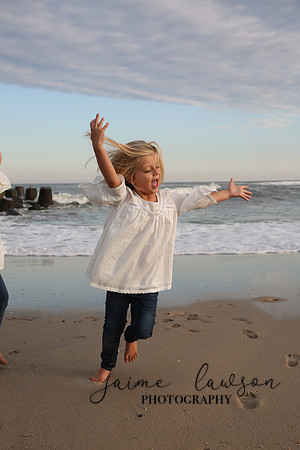 2019 Fall Family Beach Session - Fattell
