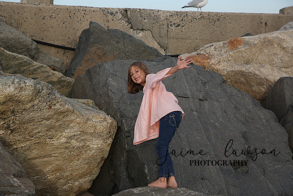 2019 Fall Family Beach Session - Fattell
