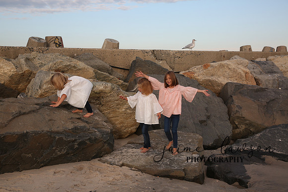 2019 Fall Family Beach Session - Fattell