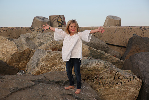 2019 Fall Family Beach Session - Fattell