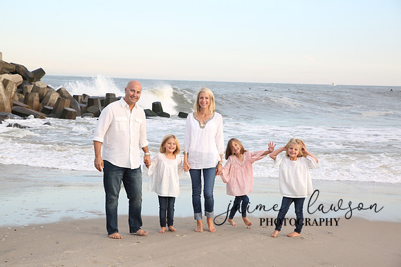 2019 Fall Family Beach Session - Fattell
