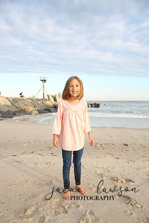 2019 Fall Family Beach Session - Fattell