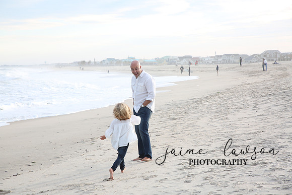 2019 Fall Family Beach Session - Fattell