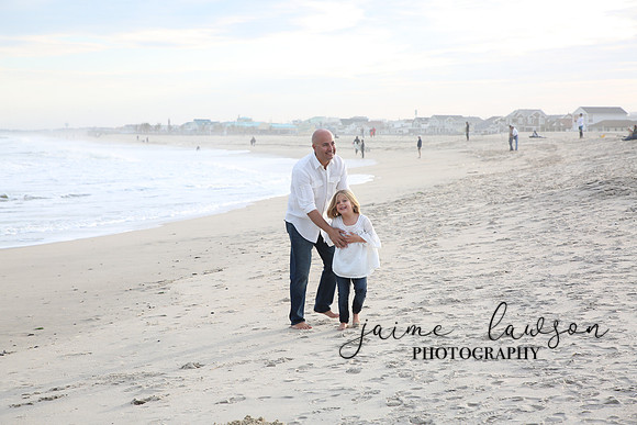 2019 Fall Family Beach Session - Fattell