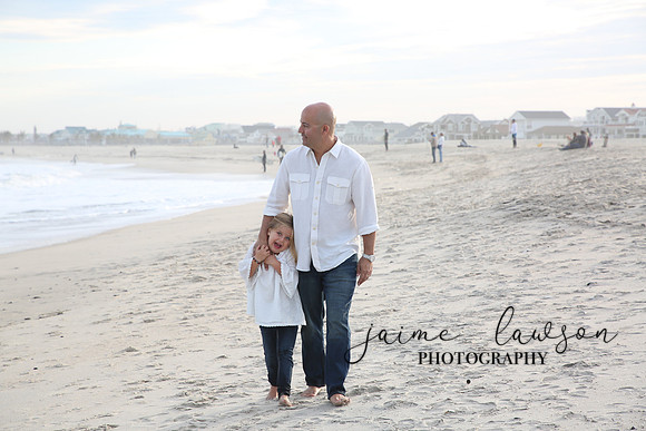 2019 Fall Family Beach Session - Fattell