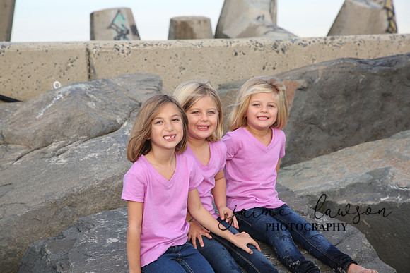 2019 Fall Family Beach Session - Fattell