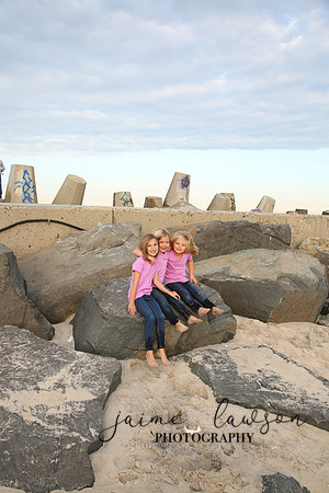 2019 Fall Family Beach Session - Fattell