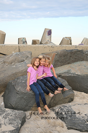 2019 Fall Family Beach Session - Fattell