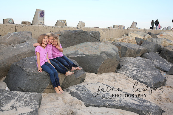 2019 Fall Family Beach Session - Fattell