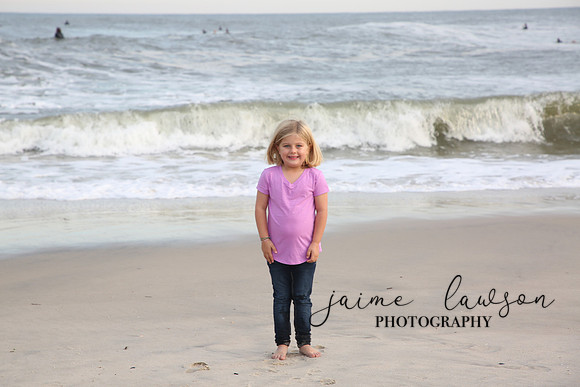 2019 Fall Family Beach Session - Fattell