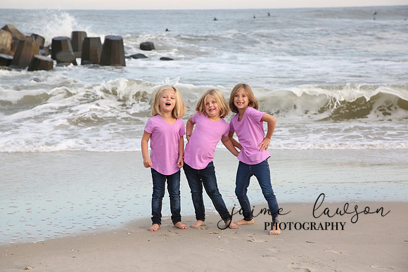 2019 Fall Family Beach Session - Fattell