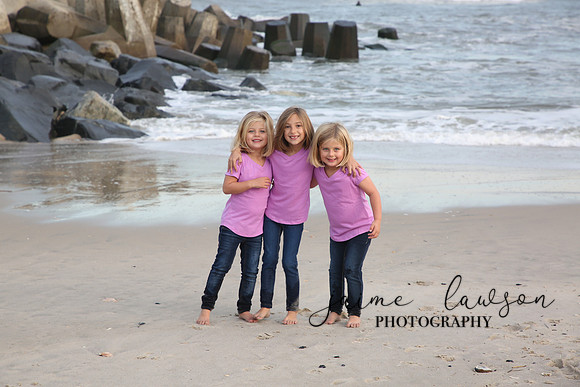 2019 Fall Family Beach Session - Fattell