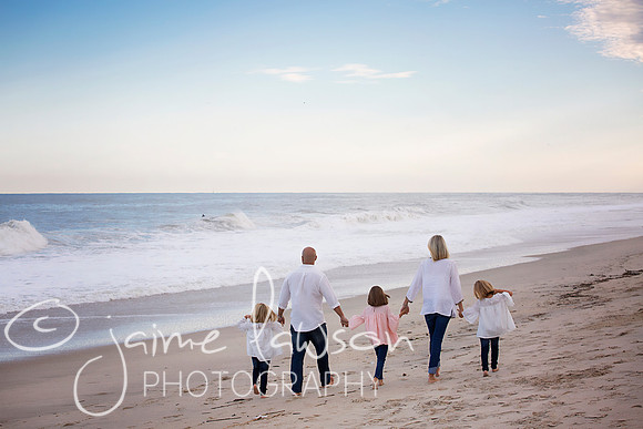 2019 Fall Family Beach Session - Fattell