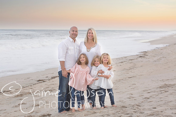 2019 Fall Family Beach Session - Fattell