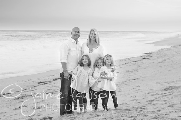 2019 Fall Family Beach Session - Fattell