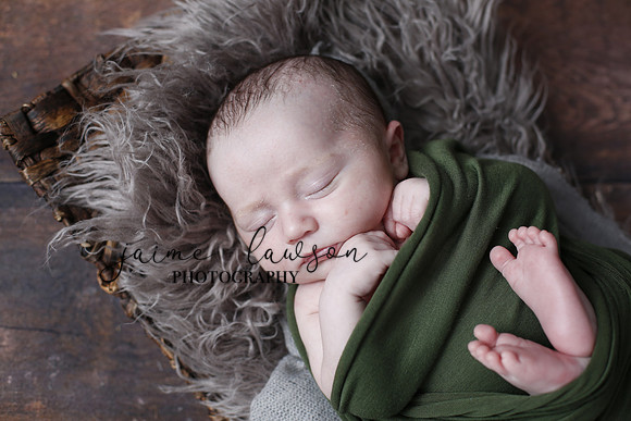 2020 Newborn Session - Cain