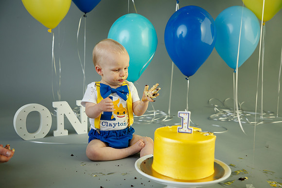 2022 Clayton First Birthday/Cake Smash