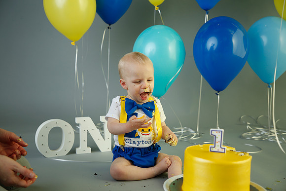 2022 Clayton First Birthday/Cake Smash
